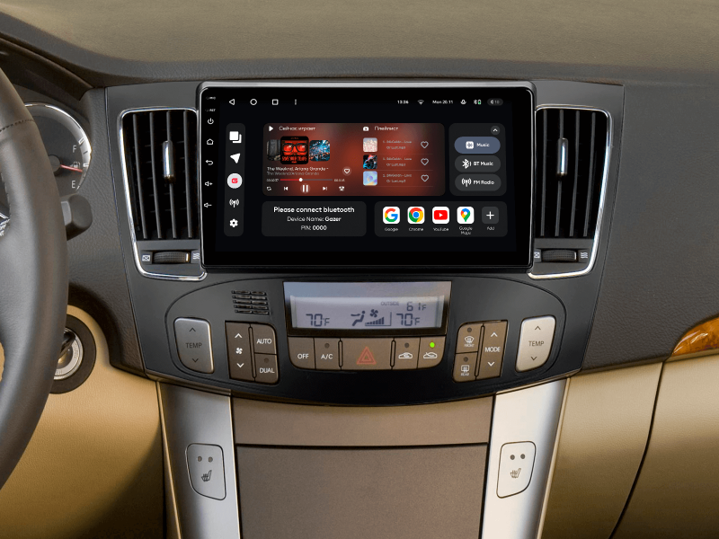 Купить Мультимедійна система Gazer T6509-NFF PRO до Hyundai Sonata 5 (NF) 2008-2010