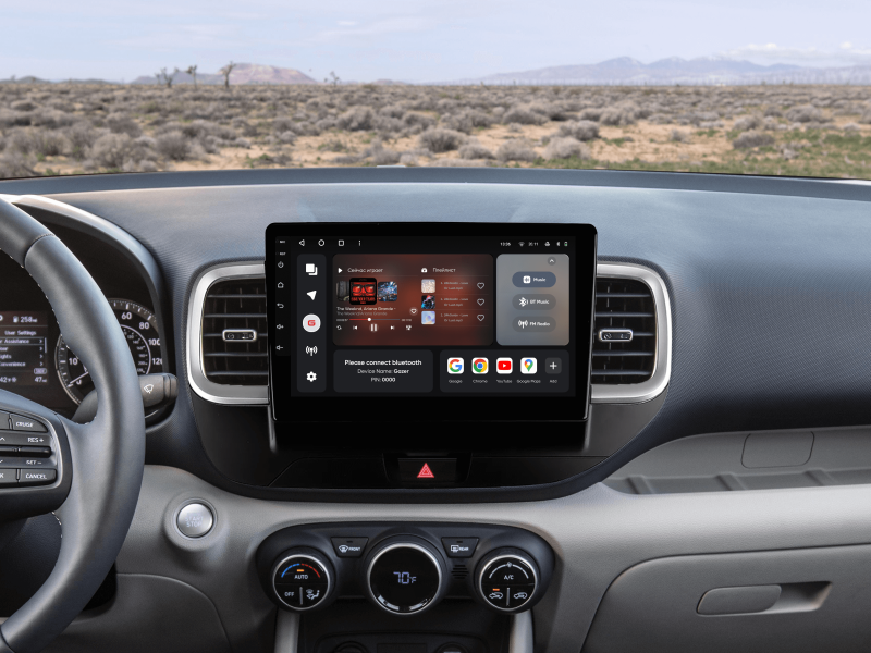 Купить Мультимедійна система Gazer T6509-QX PRO до Hyundai Venue (QX) 2019-2020