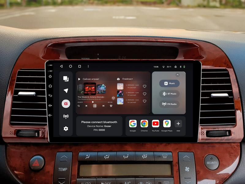 Купить Мультимедійна система Gazer T6509-XV30 PRO до Toyota Camry 5 (XV30) 2001-2006