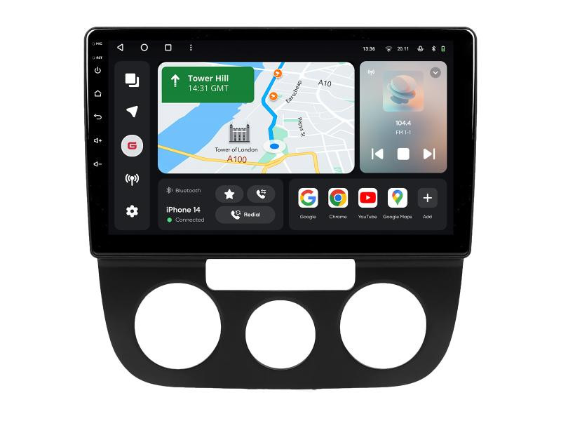 Купить Мультимедійна система Gazer T6010-1K PRO MAX до Volkswagen Jetta 5 (1K) 2005-2010