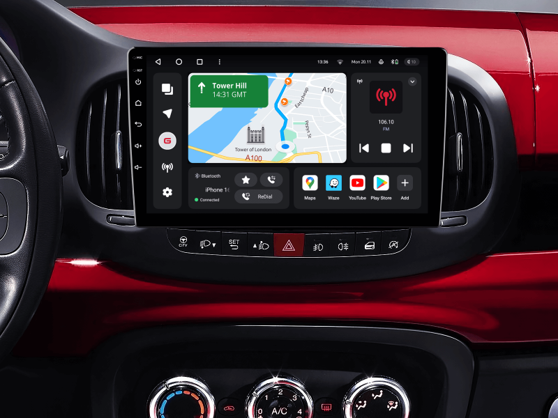 Купить Мультимедійна система Gazer T6010-330 PRO MAX до Fiat 500L 2012-2017