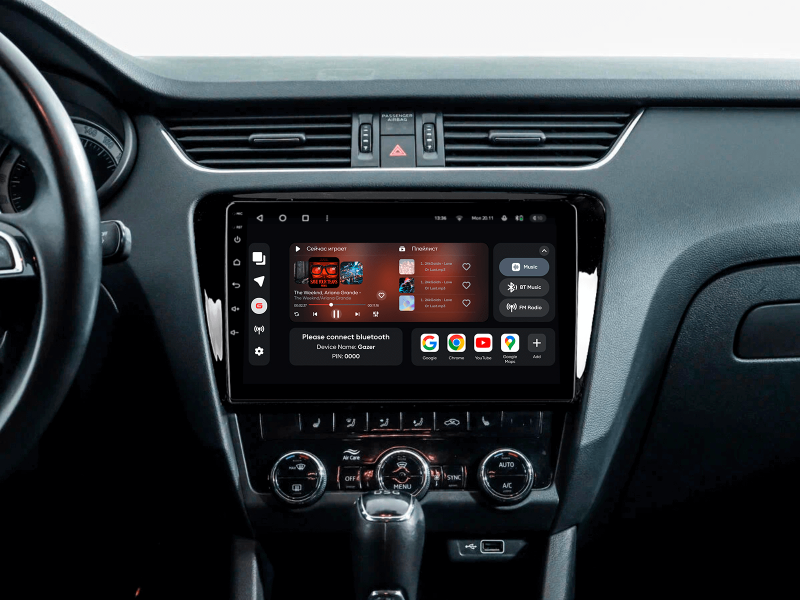 Купить Мультимедійна система Gazer T6010-5E/L PRO MAX до Skoda Octavia 3, A7 (5E) 2013-2018