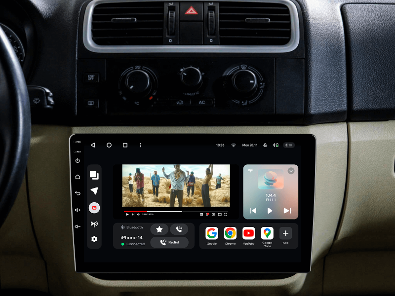 Купить Мультимедійна система Gazer T6010-5J PRO MAX до Skoda Fabia 2 (5J) 2007-2014