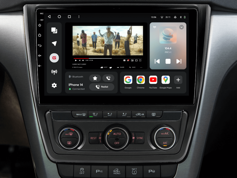 Купить Мультимедійна система Gazer T6010-5L PRO MAX до Skoda Yeti (5L) 2009-2014