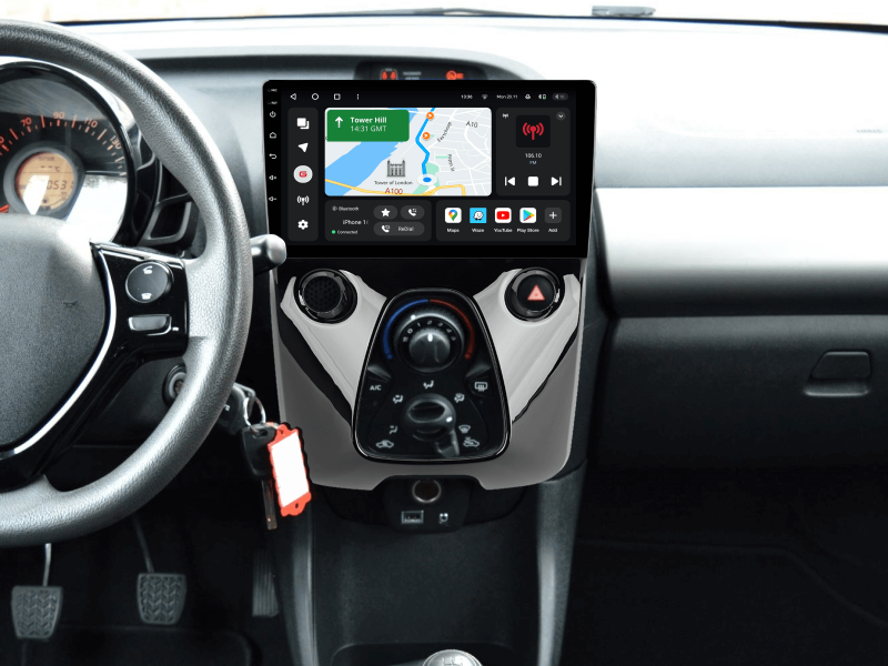 Купить Мультимедійна система Gazer T6010-AB40 PRO MAX до Peugeot 108 2014-2021