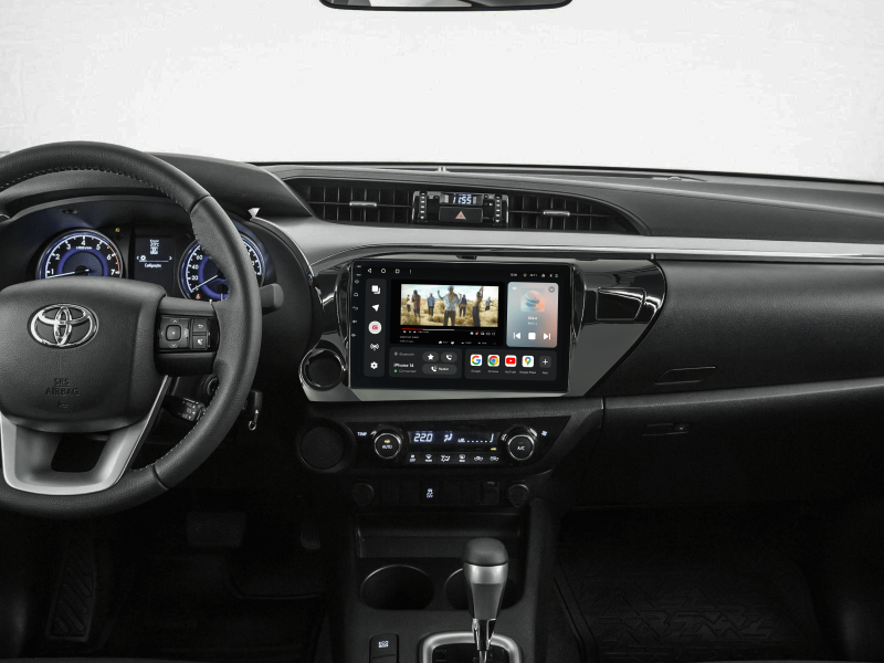 Купить Мультимедійна система Gazer T6010-AN120 PRO MAX до Toyota Hilux (AN120) 2015-2020