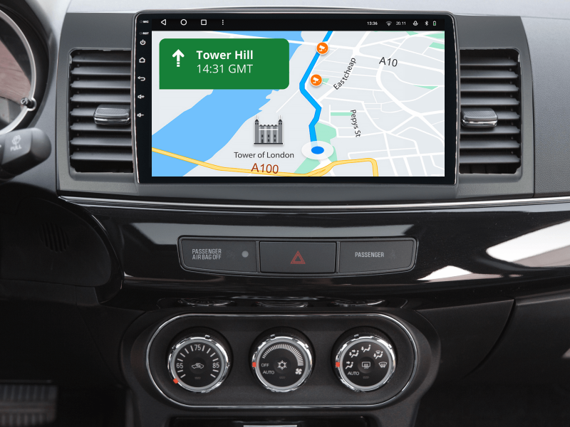 Купить Мультимедійна система Gazer T6010-CY/L PRO MAX до Mitsubishi Lancer 10 (CY) 2007-2012