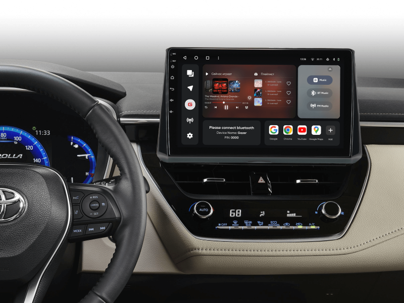 Купить Мультимедійна система Gazer T6010-E210 PRO MAX до Toyota Corolla 12 (E210) 2018-2020