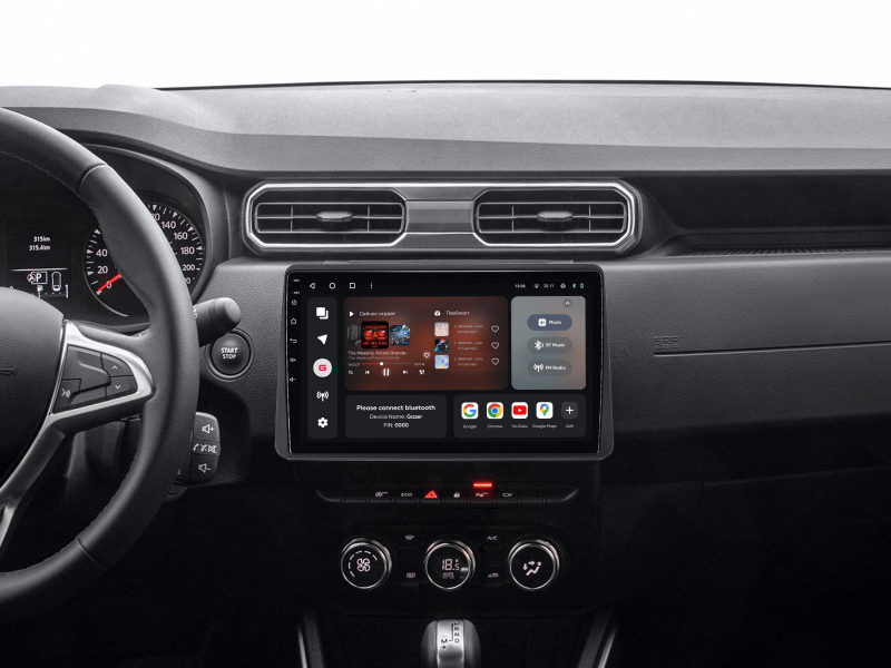 Купить Мультимедійна система Gazer T6010-HM PRO MAX до Renault Duster 2 (HM) 2020-2021, Arkana 1 2019-2021