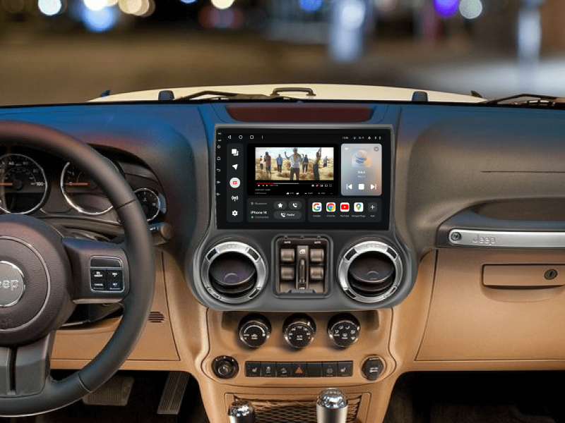 Купить Мультимедійна система Gazer T6010-JKF PRO MAX до Jeep Wrangler 3 (JK) 2010-2017