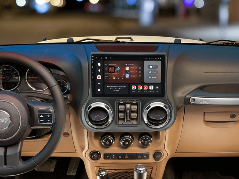 Купить Мультимедійна система Gazer T6010-JKF PRO MAX до Jeep Wrangler 3 (JK) 2010-2017