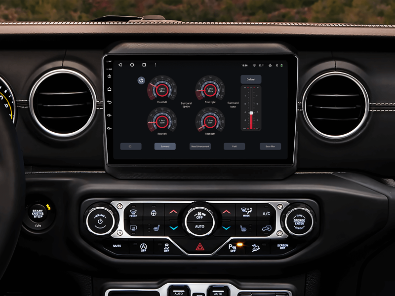 Купить Мультимедійна система Gazer T6010-JL PRO MAX до Jeep Wrangler 4 (JL) 2018-2019