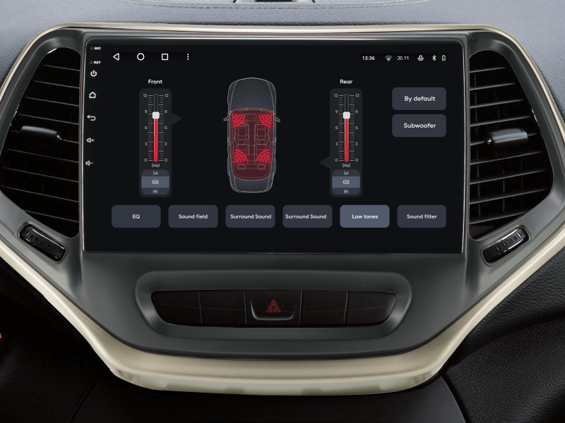 Купить Мультимедійна система Gazer T6010-KL PRO MAX до Jeep Cherokee 5 (KL) 2014-2018