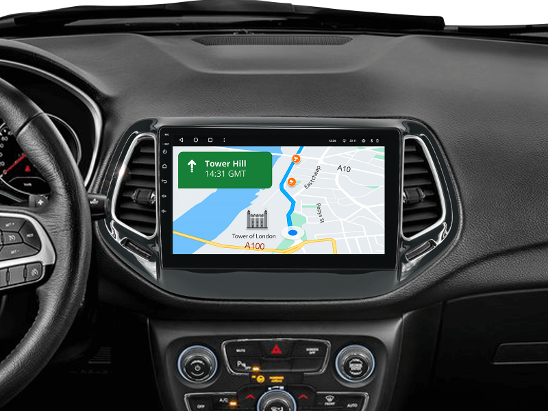 Купить Мультимедійна система Gazer T6010-MP PRO MAX до Jeep Compass 2 (MP) 2016-2018