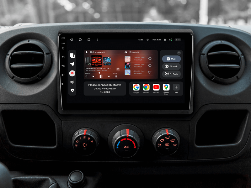 Купить Мультимедійна система Gazer T6010-NV400 PRO MAX до Renault Master 2010-2019