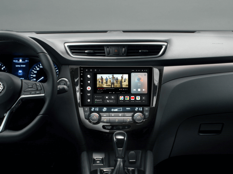 Купить Мультимедійна система Gazer T6010-T32/H PRO MAX до Nissan X-Trail 3, Qashqai 2 (Manual air conditioning) 2013-2017