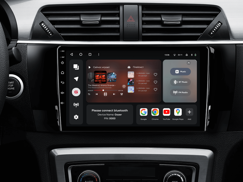 Купити Мультимедійна система Gazer T6010-T600 PRO MAX до Zotye T600 2014-2019