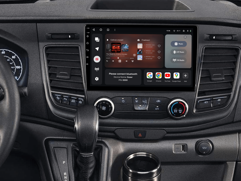 Купить Мультимедійна система Gazer T6010-TRA PRO MAX до Ford Transit 350 2020-2021