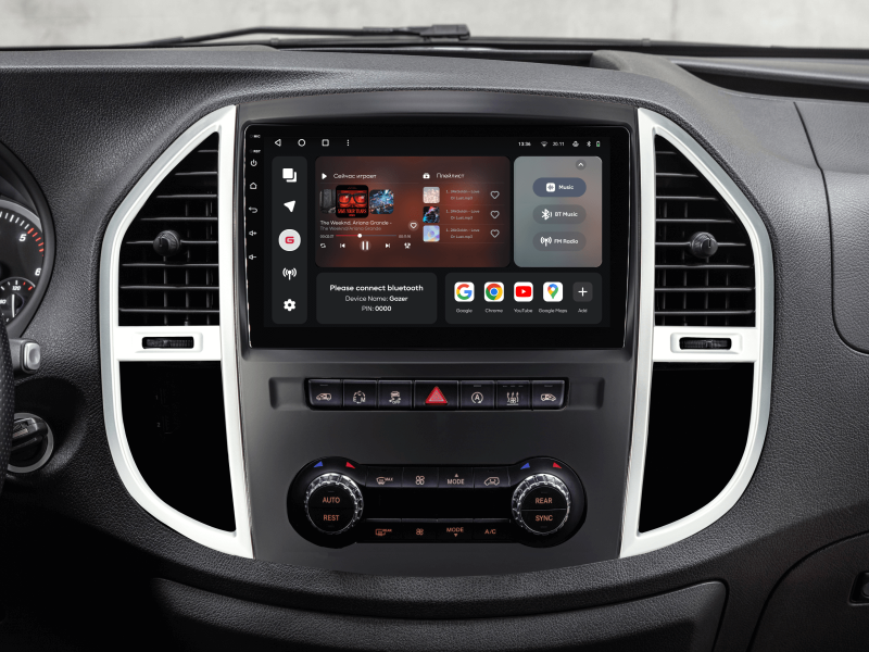 Купить Мультимедійна система Gazer T6010-W447 PRO MAX до Mercedes-Benz Vito 3 (W447) 2014-2020