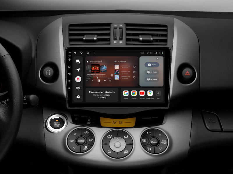 Buy Gazer T6010-XA30 Pro Max Multimedia System to Toyota Rav4 3 (XA30) 2005-2013