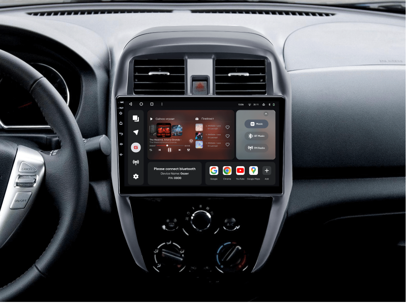 Купить Мультимедійна система Gazer T6510-C17F PRO MAX до Nissan Sunny 2014-2016