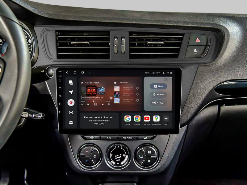 Купить Мультимедійна система Gazer T6510-CPF1 PRO MAX до Citroen C3-XR 2010-2018