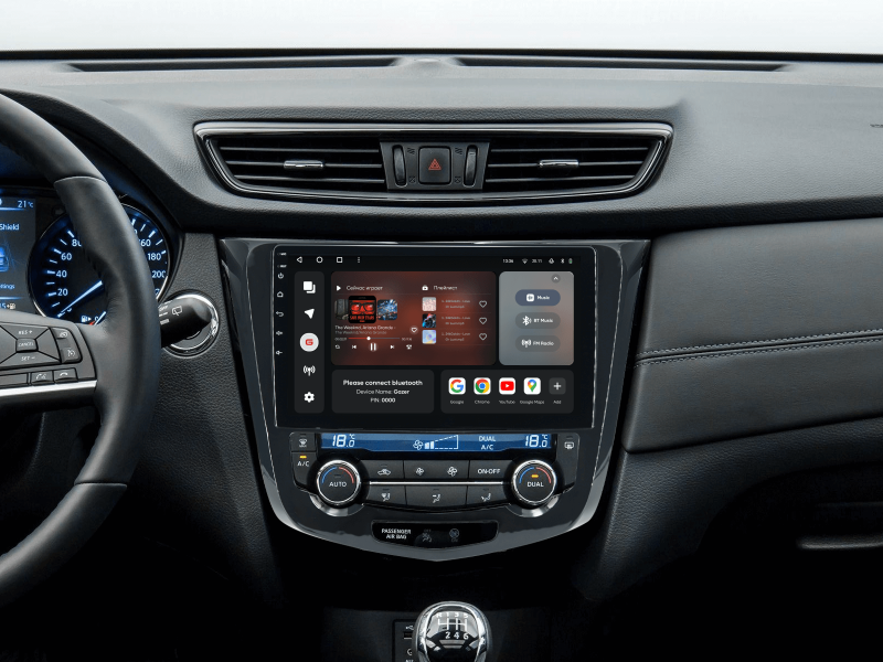 Купить Мультимедійна система Gazer T6510-T32/H PRO MAX до Nissan X-Trail 3, Qashqai 2 (Automatic air conditioning) 2013-2017
