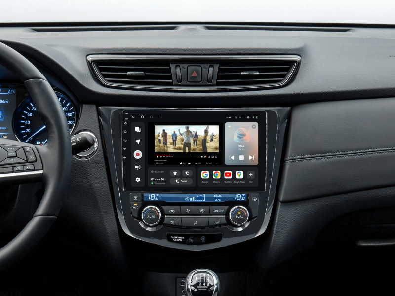 Купить Мультимедійна система Gazer T6510-T32/H PRO MAX до Nissan X-Trail 3, Qashqai 2 (Automatic air conditioning) 2013-2017