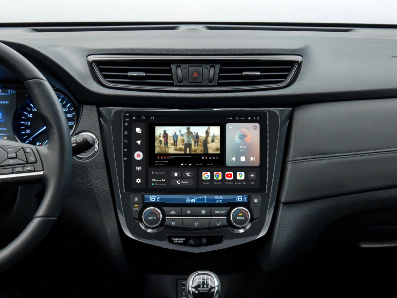 Купить Мультимедійна система Gazer T6510-T32/L PRO MAX до Nissan X-Trail 3, Qashqai 2 (Automatic air conditioning) 2013-2017