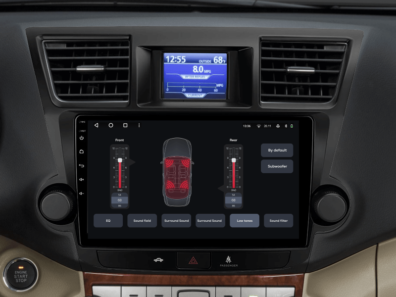 Купить Мультимедійна система Gazer T6510-XU40 PRO MAX до Toyota Highlander 2 (XU40) 2007-2013