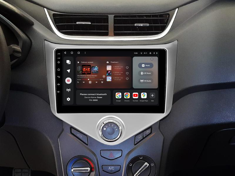 Купити Мультимедійна система Gazer T6009-A13 PRO MAX до Chery A13, Fulwin 2, Very 2013-2016