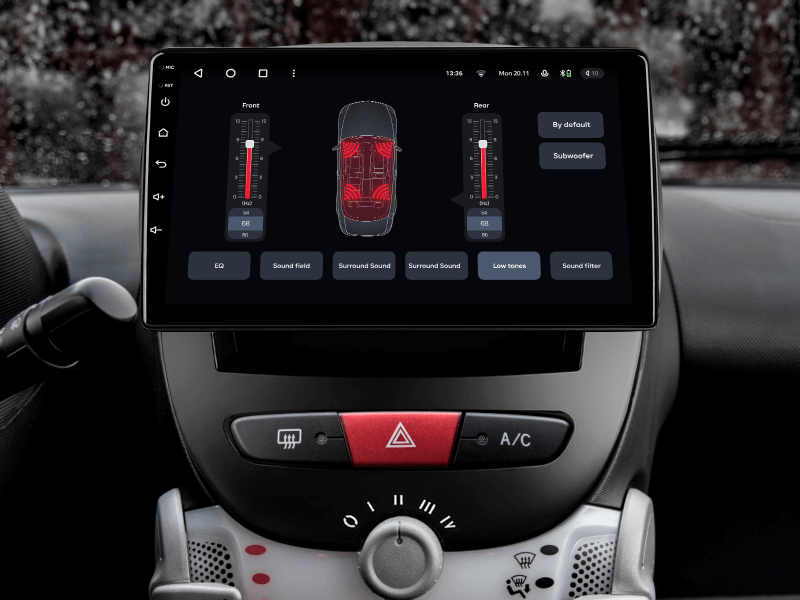 Купити Мультимедійна система Gazer T6009-AB10 PRO MAX до Peugeot 107 2005-2014