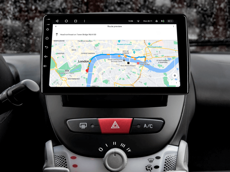 Купити Мультимедійна система Gazer T6009-AB10 PRO MAX до Peugeot 107 2005-2014