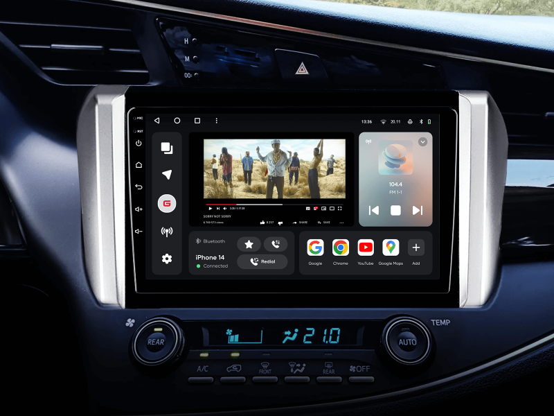 Купити Мультимедійна система Gazer T6009-AN140 PRO MAX до Toyota Innova 2 (AN140) 2015-2022