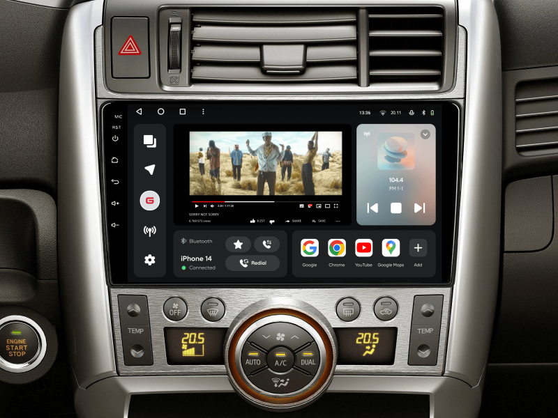 Купити Мультимедійна система Gazer T6009-AR20 PRO MAX до Toyota Verso (AR20) 2009-2018