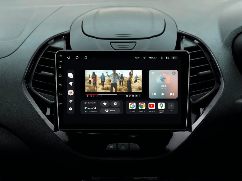 Купити Мультимедійна система Gazer T6009-B562 PRO MAX до Ford Figo 2015-2018