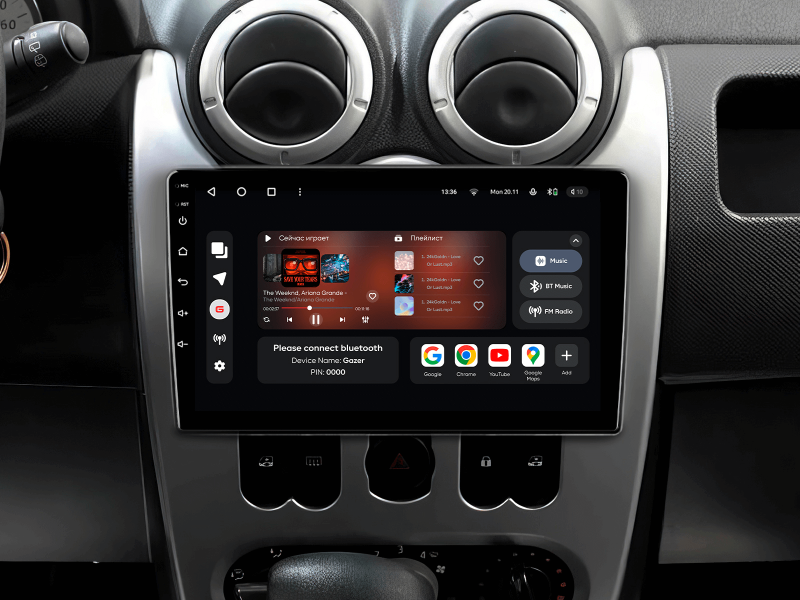 Купити Мультимедійна система Gazer T6009-B90 PRO MAX до Renault Logan 1 (B90), Sandero, Dacia Duster 2009-2020