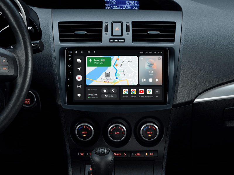 Купити Мультимедійна система Gazer T6009-BL PRO MAX до Mazda 3 2 2009-2013