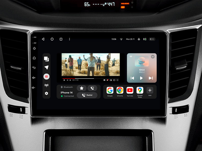 Купити Мультимедійна система Gazer T6009-BR PRO MAX до Subaru Outback 4 (BR), Legacy 5 2009-2014