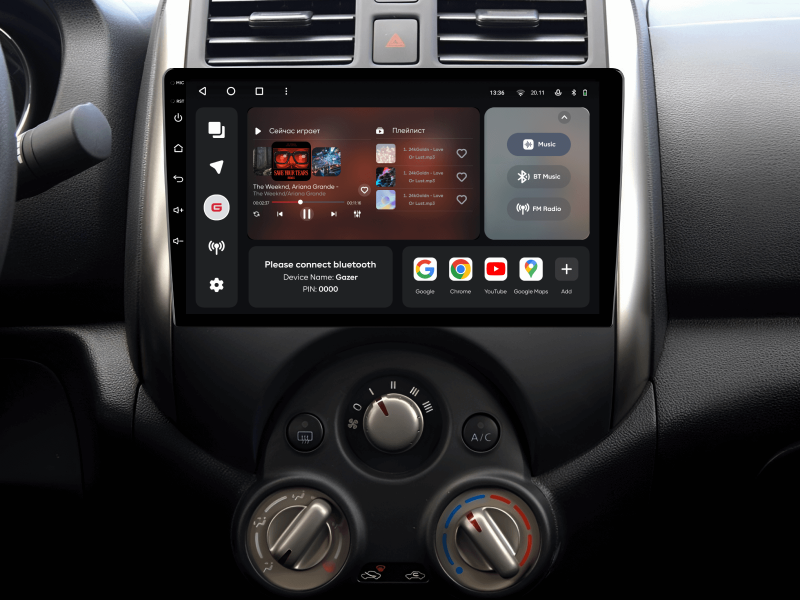 Купити Мультимедійна система Gazer T6009-C17 PRO MAX до Nissan Sunny, Versa 2012-2014