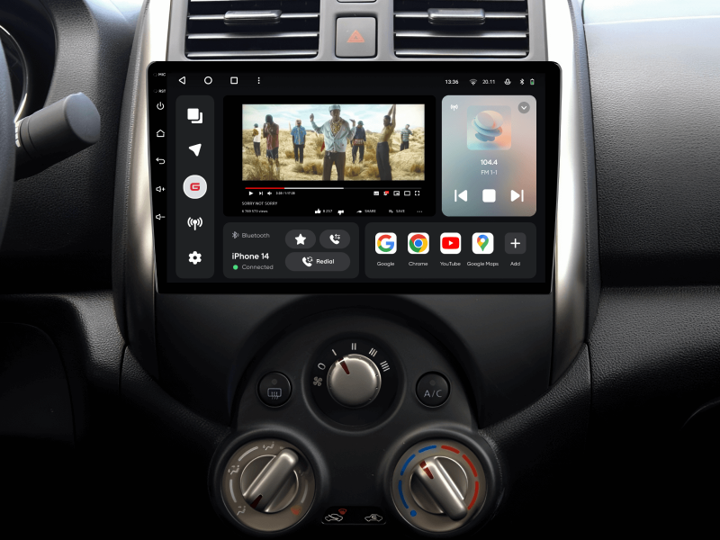 Купити Мультимедійна система Gazer T6009-C17 PRO MAX до Nissan Sunny, Versa 2012-2014