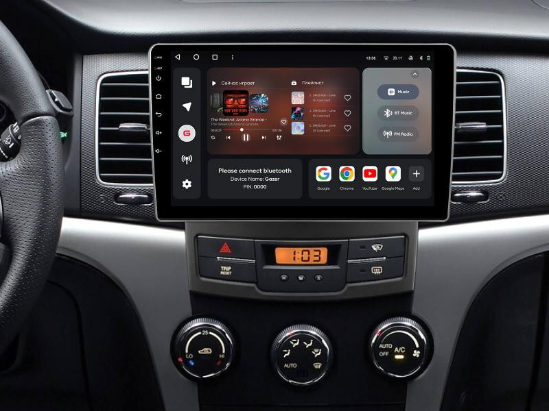 Купити Мультимедійна система Gazer T6009-C200 PRO MAX до SsangYong Korando 3 (C200) 2010-2013