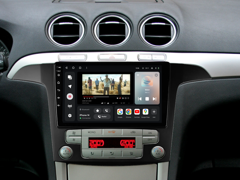 Купити Мультимедійна система Gazer T6009-CD340 PRO MAX до Ford S-MAX 1 2006-2015