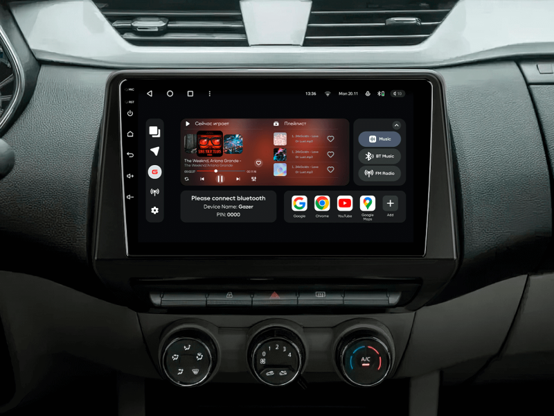 Купити Мультимедійна система Gazer T6009-CMFAP PRO MAX до Renault Triber 2019-2020