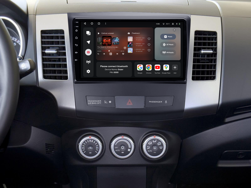 Buy Gazer T6009-CW/H PRO Max Multimedia System to Mitsubishi Outlander 2 (CW0W) 2005-2013