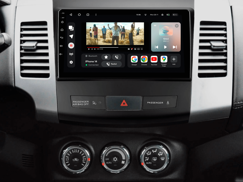 Buy Gazer T6009-CW/H PRO Max Multimedia System to Peugeot 4007 2007-2012