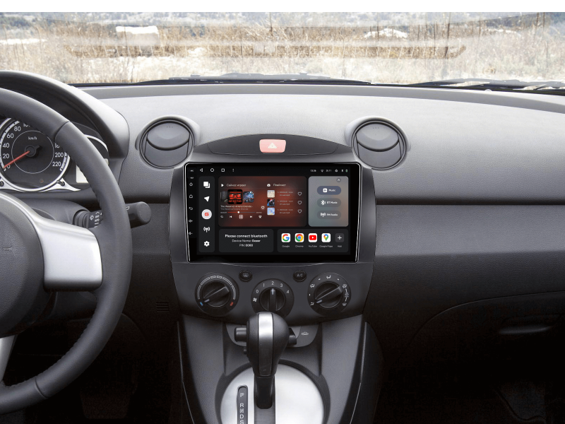 Купити Мультимедійна система Gazer T6009-DE PRO MAX до Mazda 2 (DE) 2007-2014