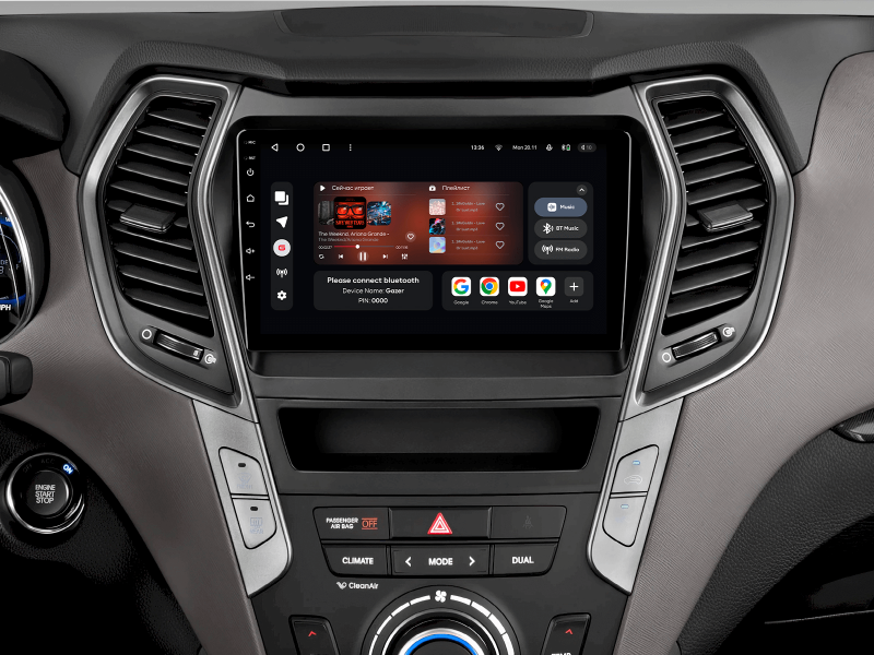 Купити Мультимедійна система Gazer T6009-DM/E PRO MAX до Hyundai Santa Fe 3 (DM) 2013-2016