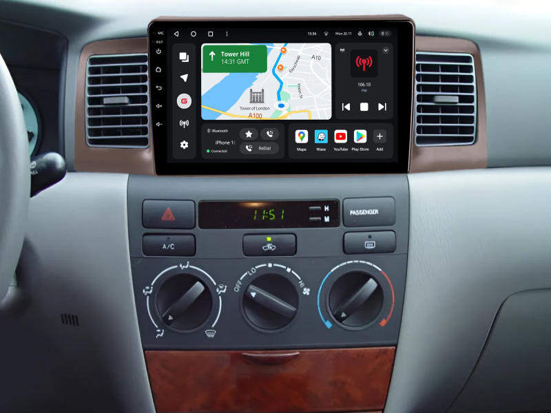 Купити Мультимедійна система Gazer T6009-E120 PRO MAX до Toyota Corolla 9 (E120, E130) 2000-2004