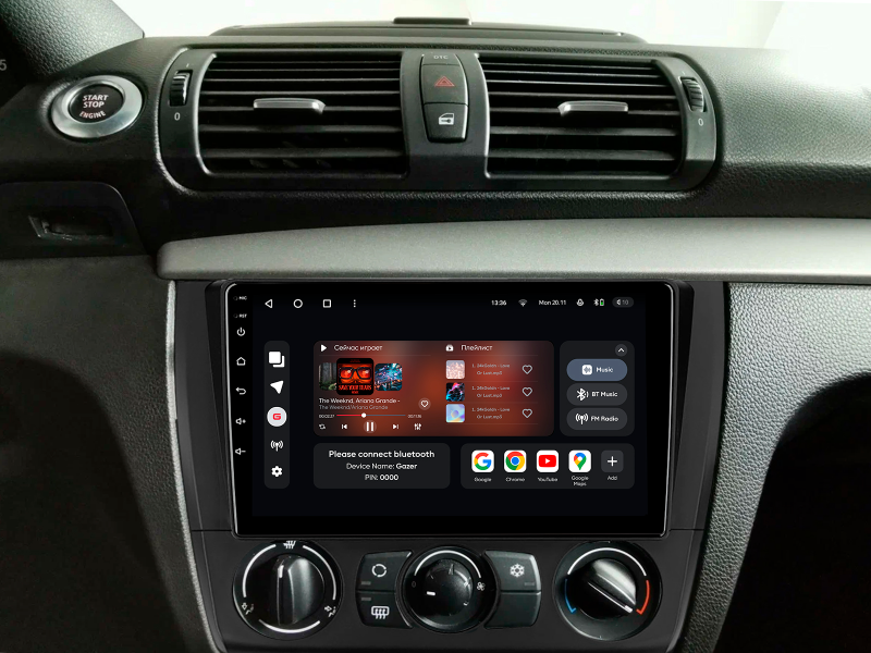 Купити Мультимедійна система Gazer T6009-E87 PRO MAX до BMW 1 Series (E87) 2004-2011